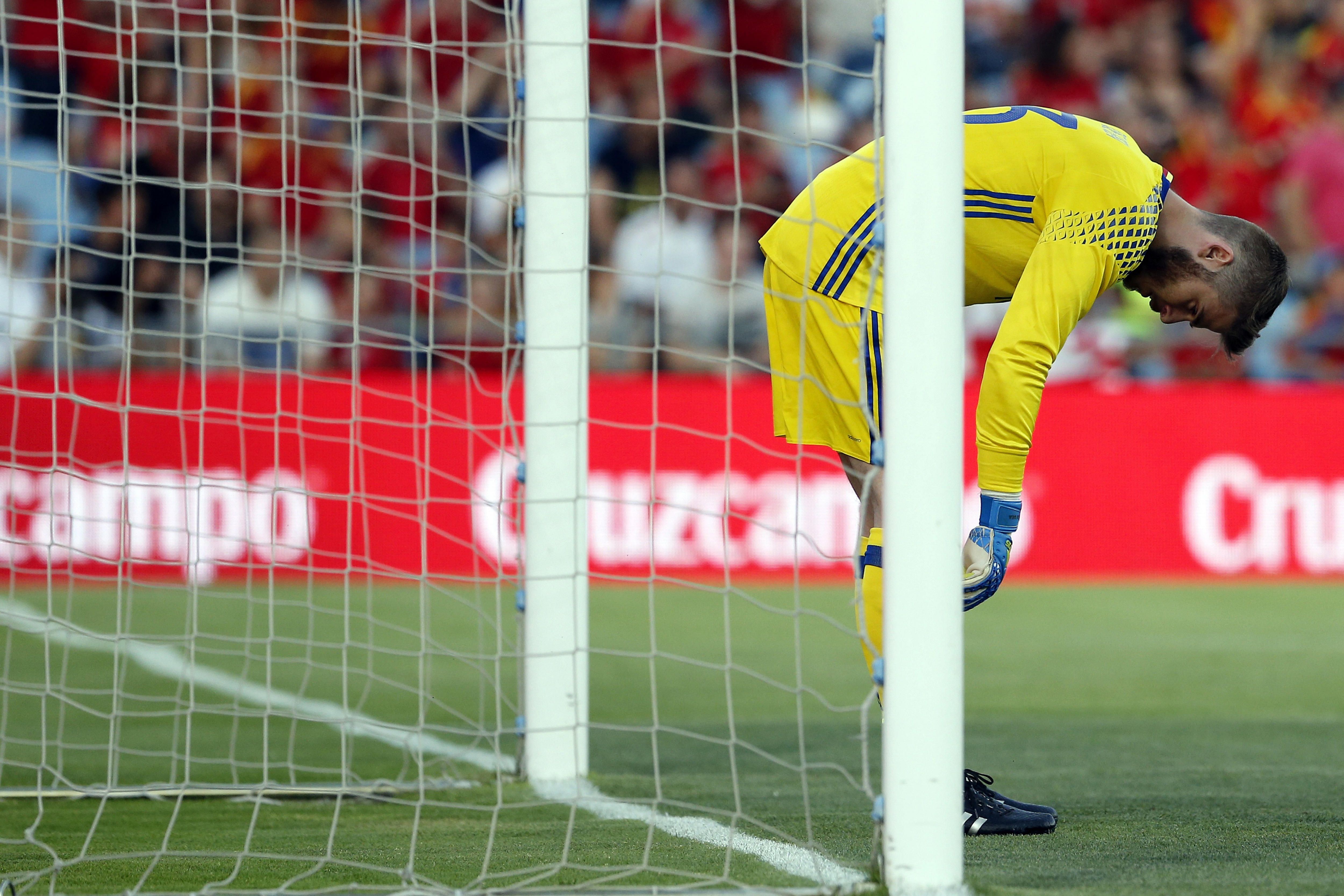 Dos jugadores del Madrid ridiculizan a De Gea en el amistoso contra el Manchester