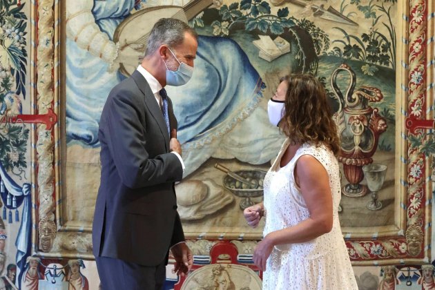 felipe vi mallorca francina armengol efe