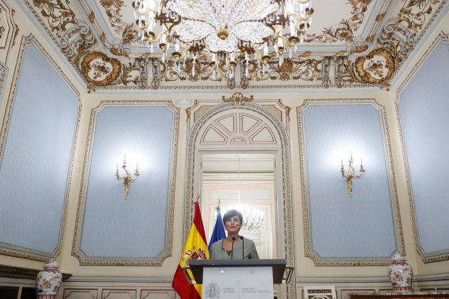 isabel rodríguez rueda de prensa comision bilateral agosto 6 efe