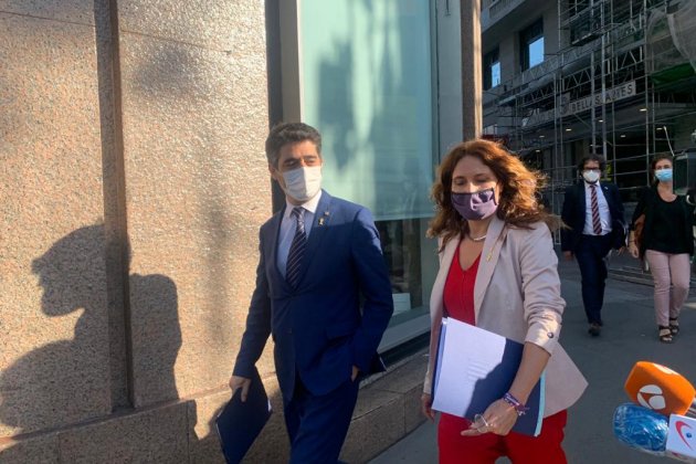 jordi puigneró laura vilagrà llegando a blanquerna 2 nicolás tomás
