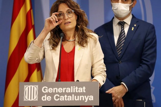 laura vilagrà rueda de prensa comisión bilateral agosto 2 efe
