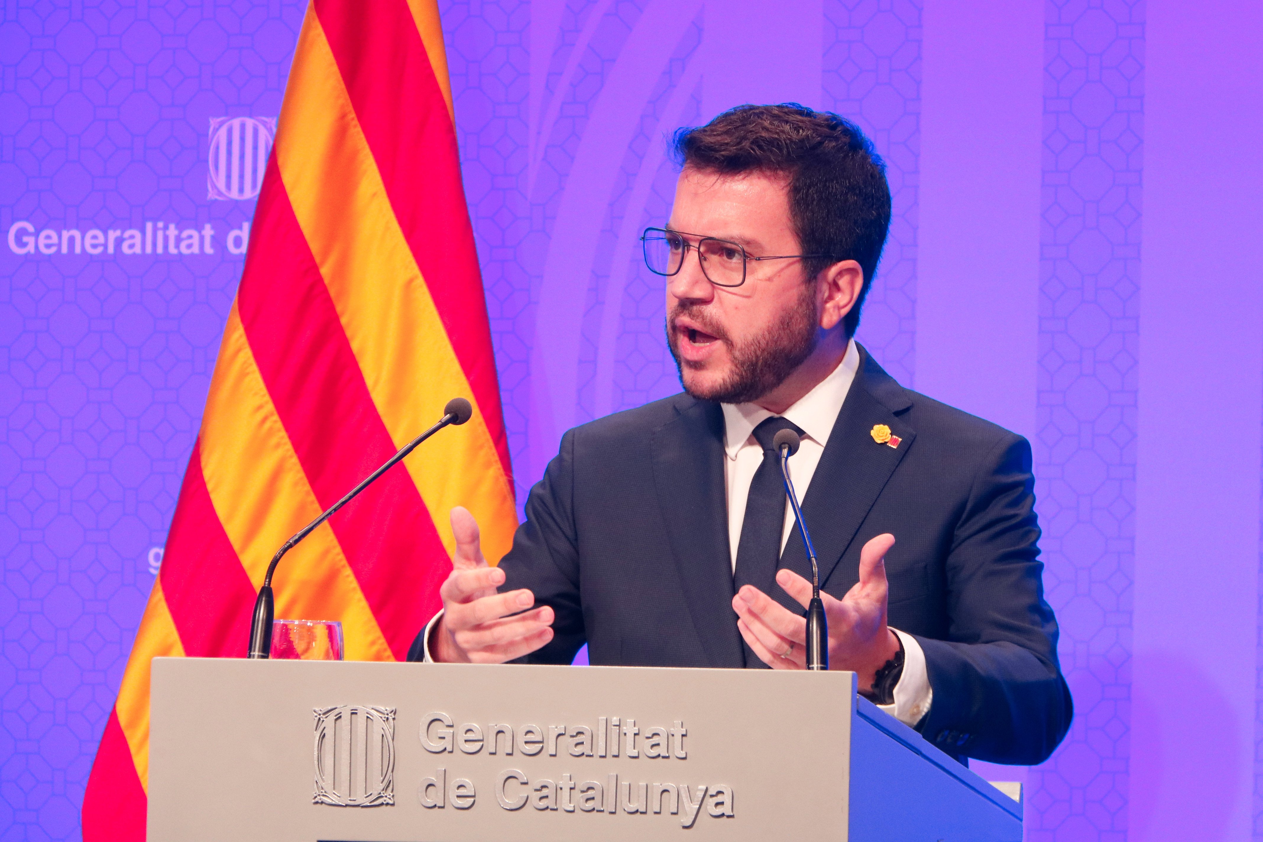 Aragonès on Catalonia's negotiation with the state: "No one said it would be easy"