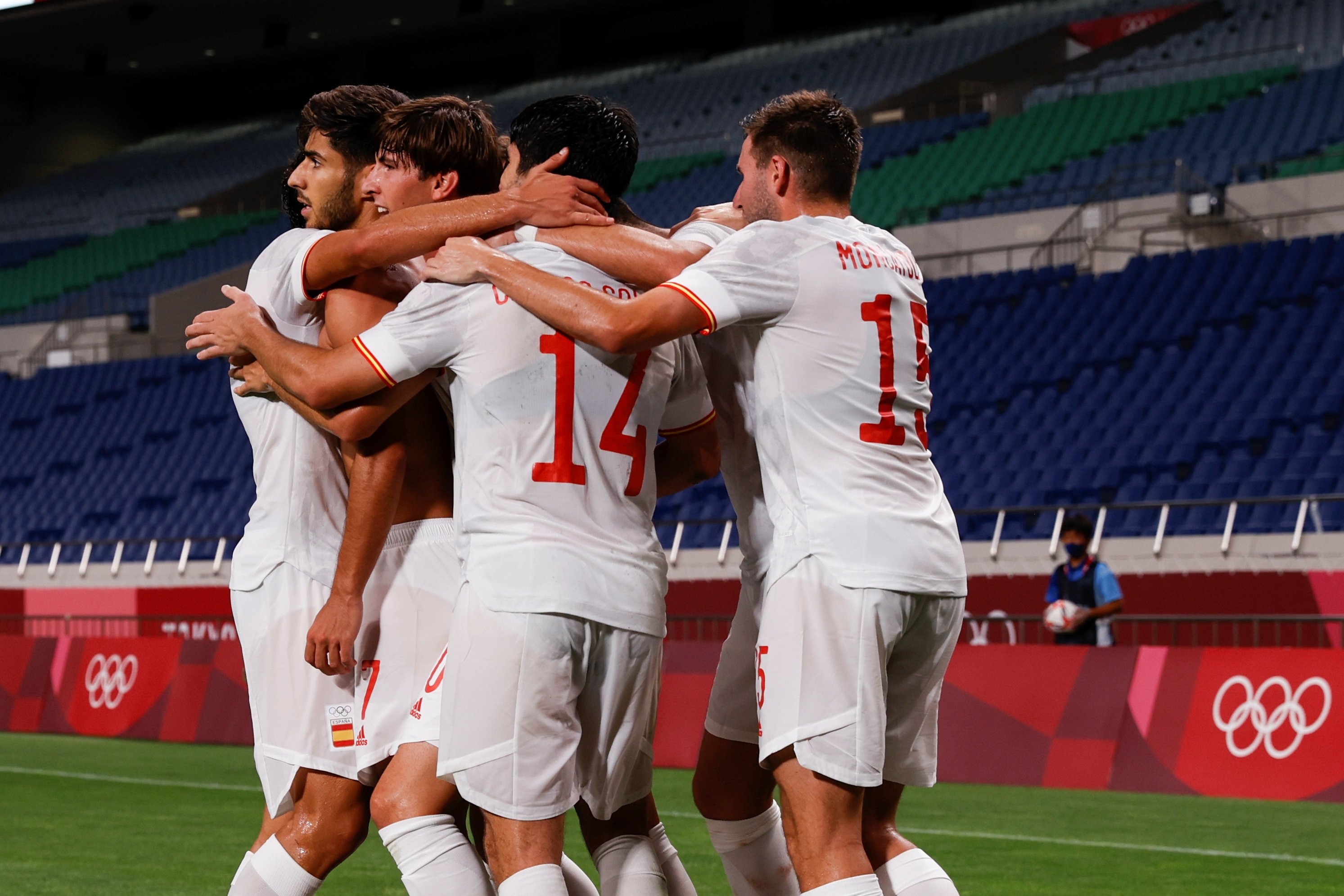 Espanya guanya el Japó i es jugarà l'or als Jocs Olímpics contra el Brasil (0-1)