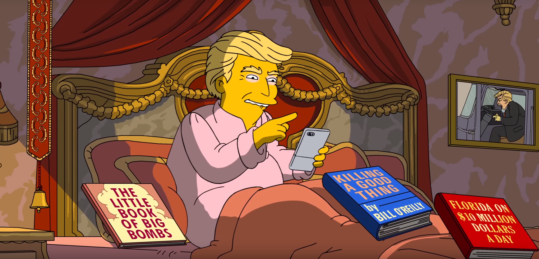 Los 100 días de gobierno de Trump, según los Simpsons