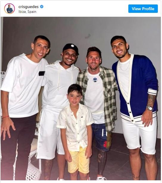 Messi Instagram CrisGuedes