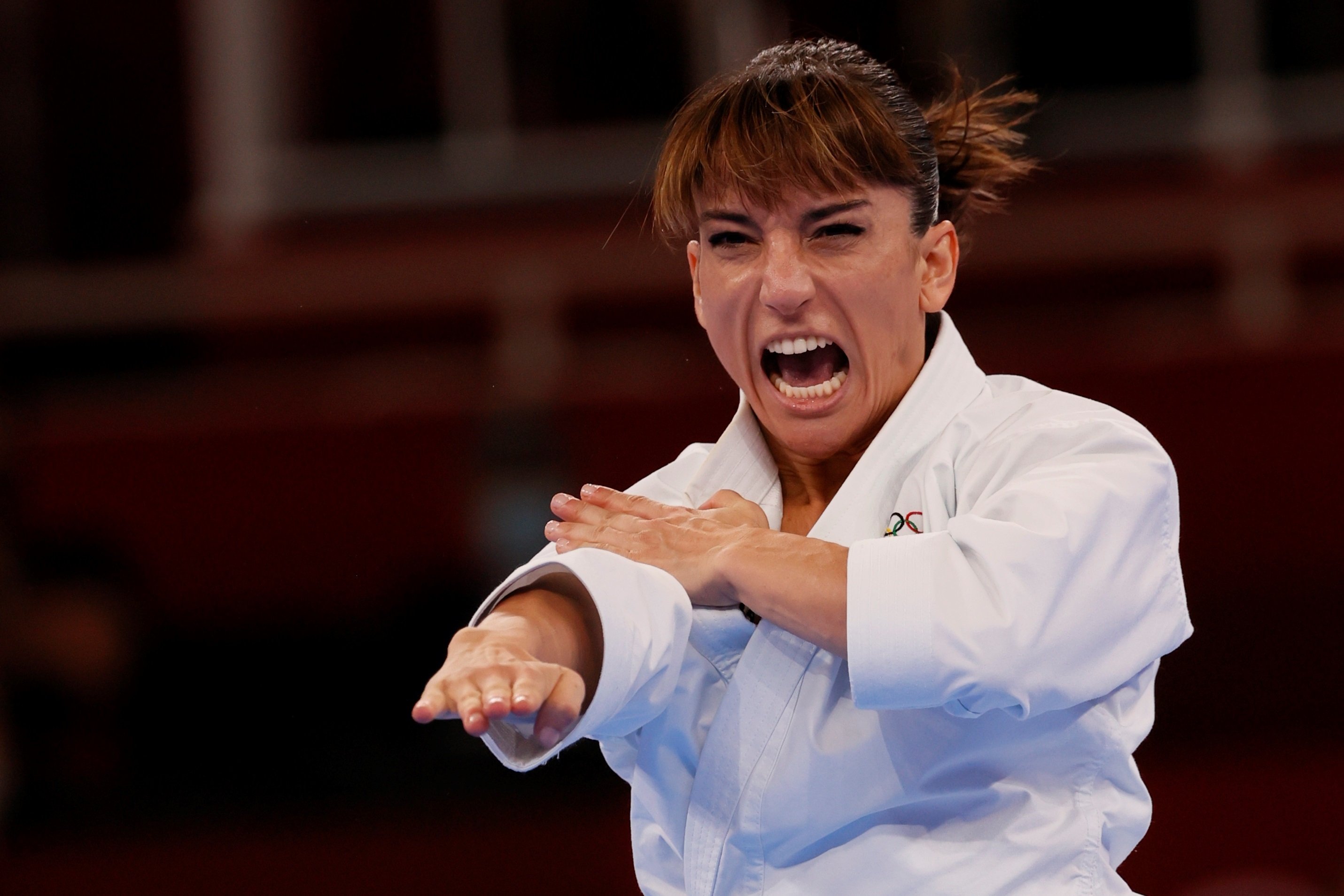 sandra sanchez karate kata jjoo tokio 2020 efe