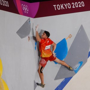 Alberto Ginés toca el cel a Tòquio: or en escalada
