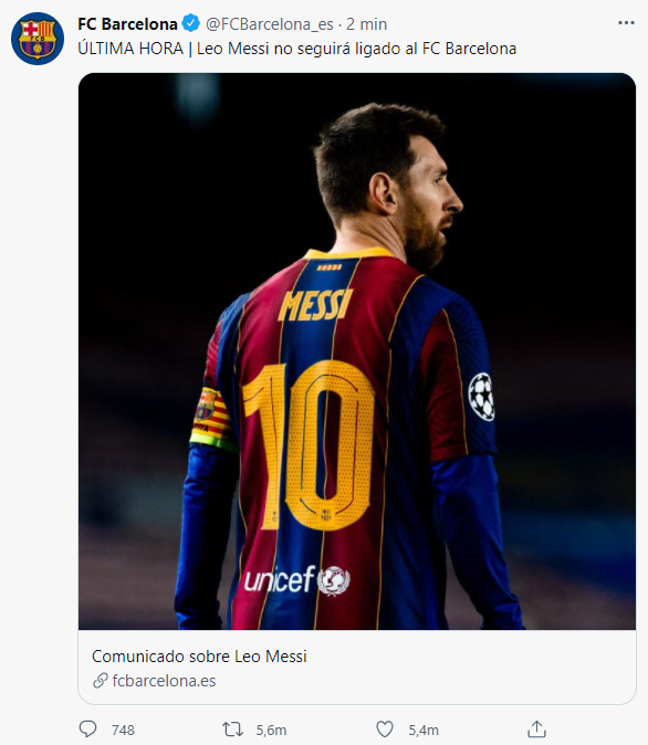 TUIT FCB barça messi