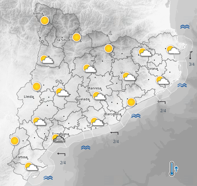 meteocat 6 d'agost