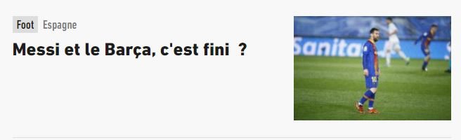 l'equipe messi adeu