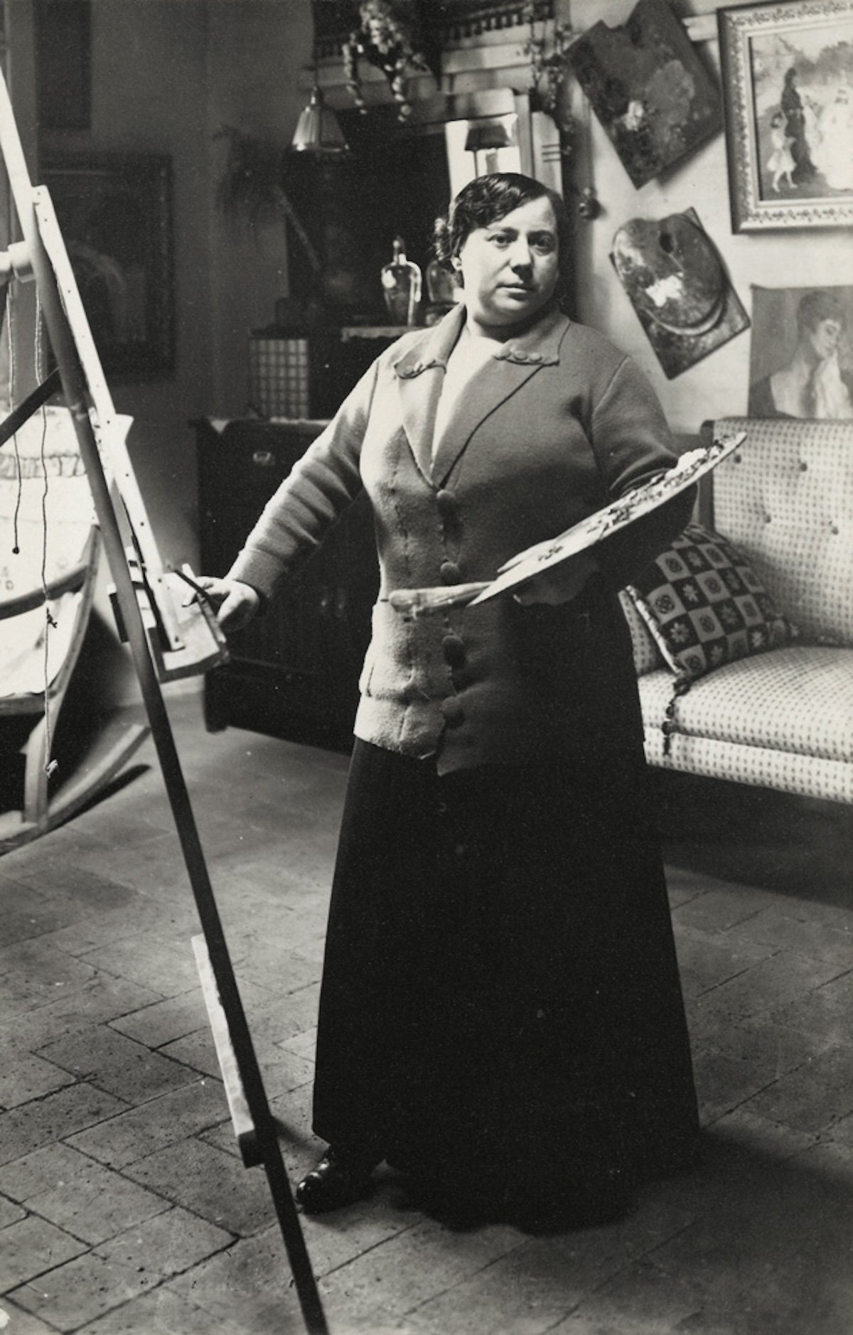 Lluïsa Vidal, la pintora que va trobar la inspiració a Sitges
