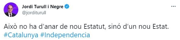 TUIT Jordi Turull margarita robles competencias catalunya