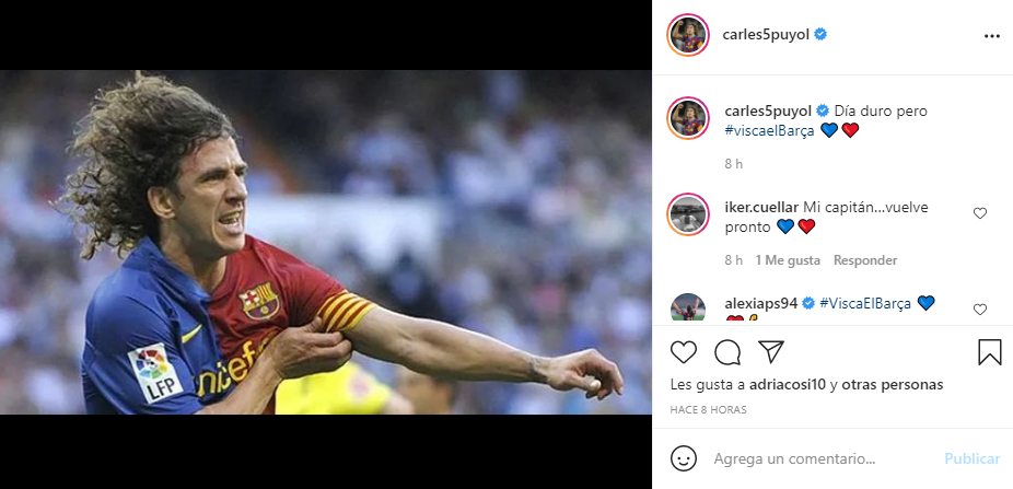 puyol 1 foto messi instgram @carlespuyol