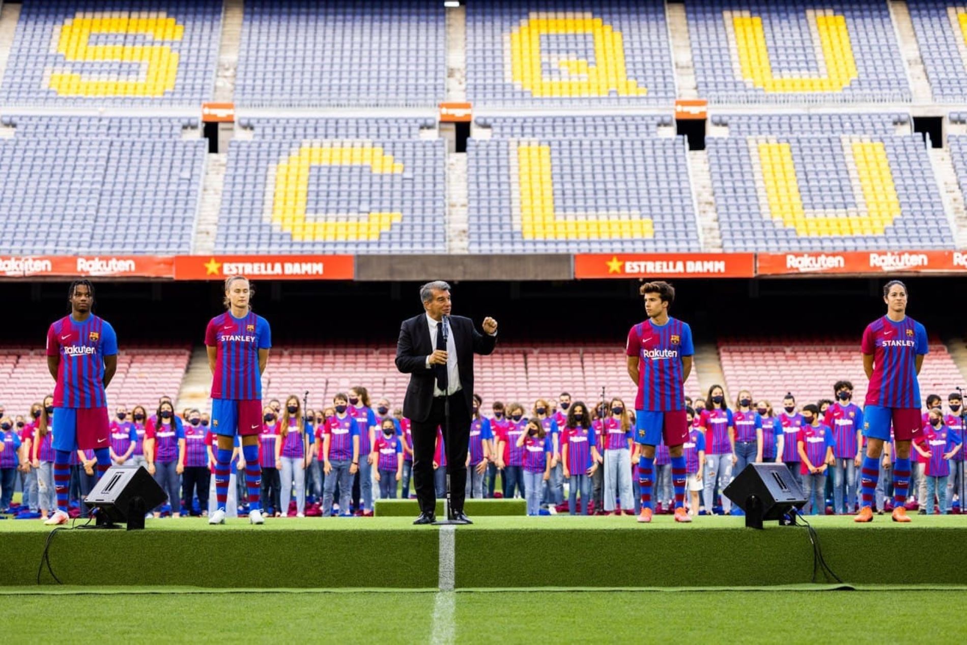 Laporta ha transmès personalment als jugadors el que ha passat amb Messi