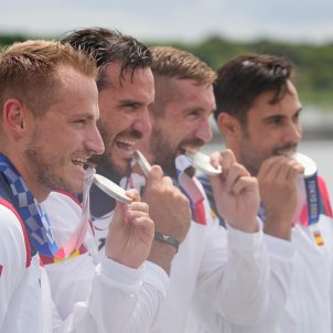 El K4 espanyol es penja la plata i el català Craviotto ja és llegenda olímpica