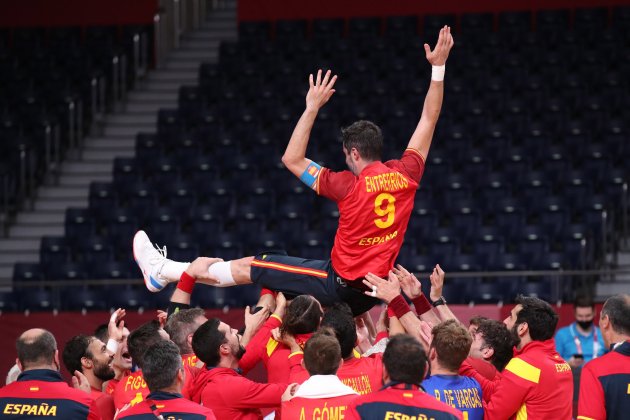 raul entrerrios mantejament españa handbol tokio jjoo bronze efe