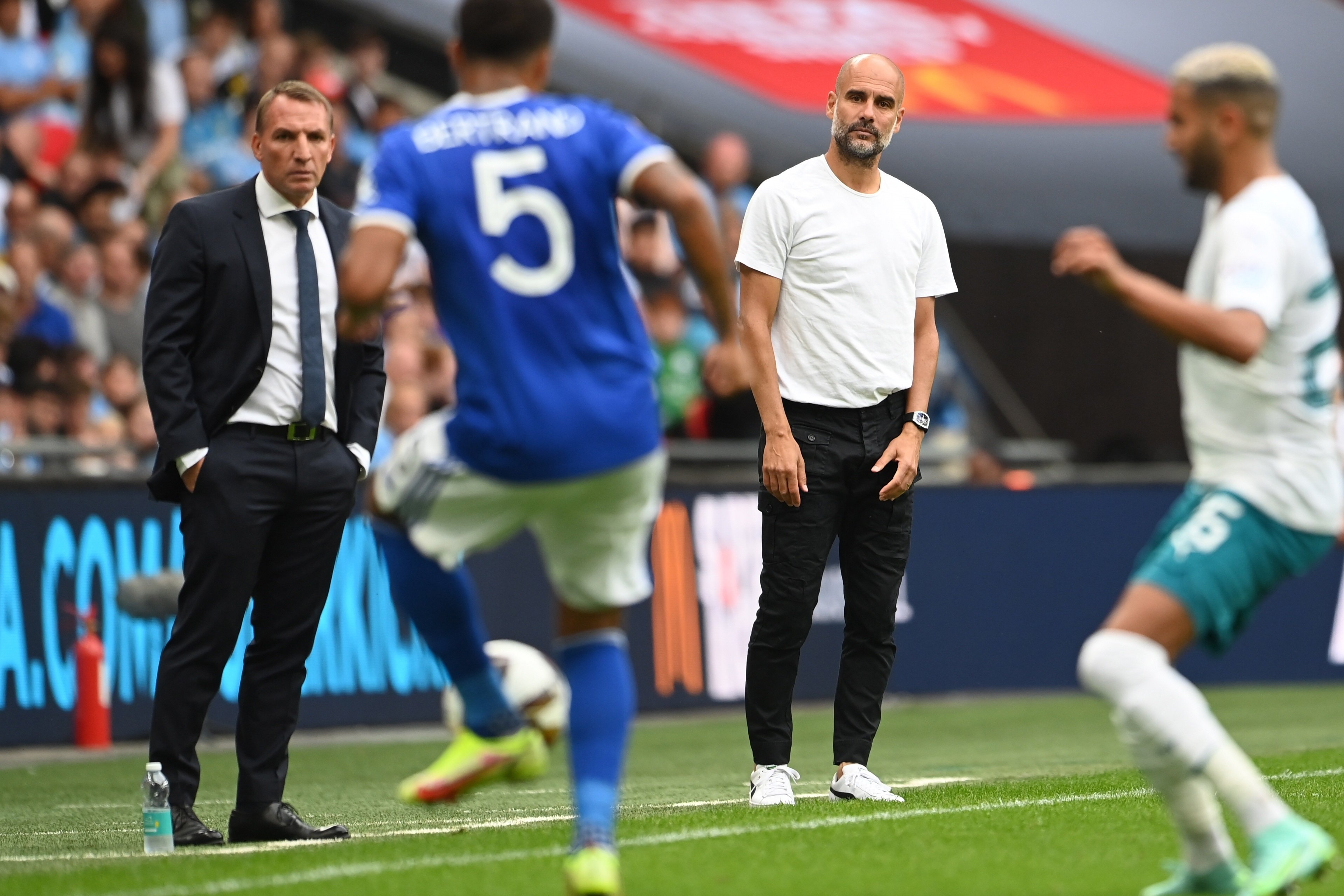 Guardiola perd el primer títol de la temporada davant del Leicester