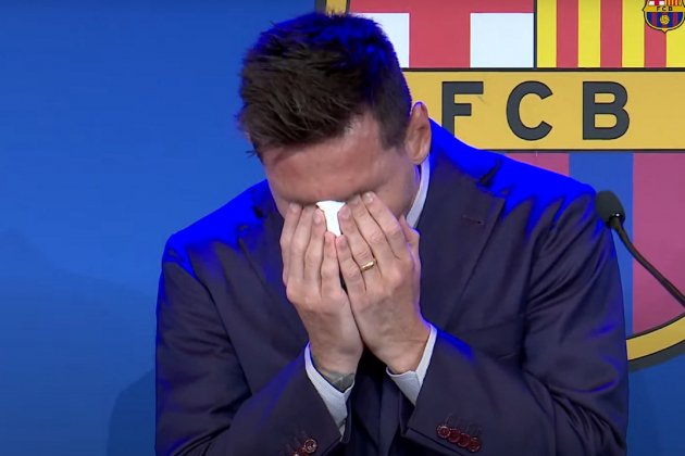 leo messi plora captura