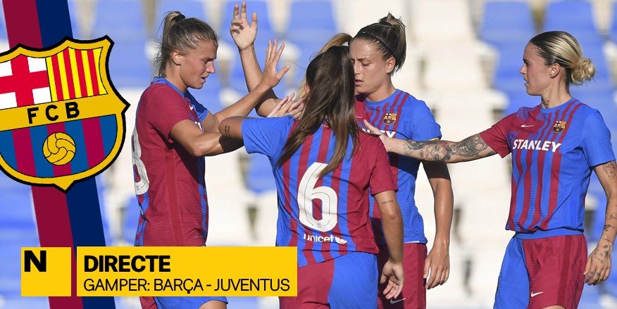 Trofeo Joan Gamper femenino BarçaJuventus, en directo