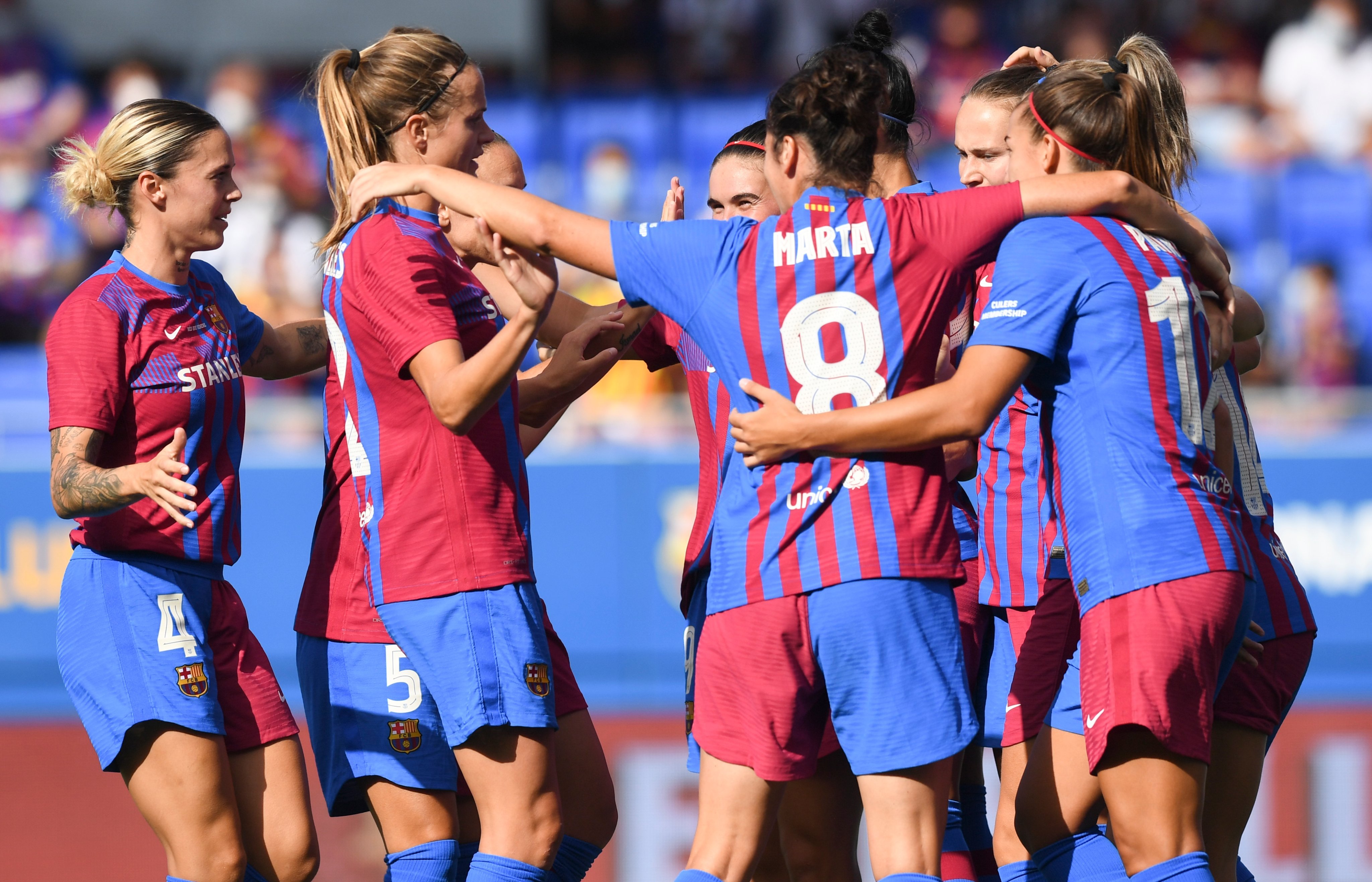 El Barça guanya el primer Gamper femení amb un set en blanc a la Juventus (6-0)