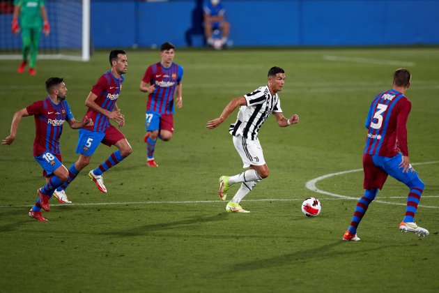 cristiano juve barça gamper efe