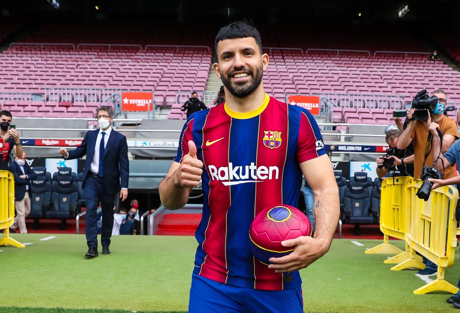 El 'Kun' Agüero, 10 setmanes de baixa abans de debutar amb el Barça