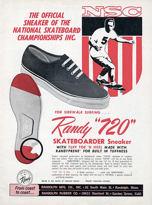 Randy 720SkateboarderSneakerAd