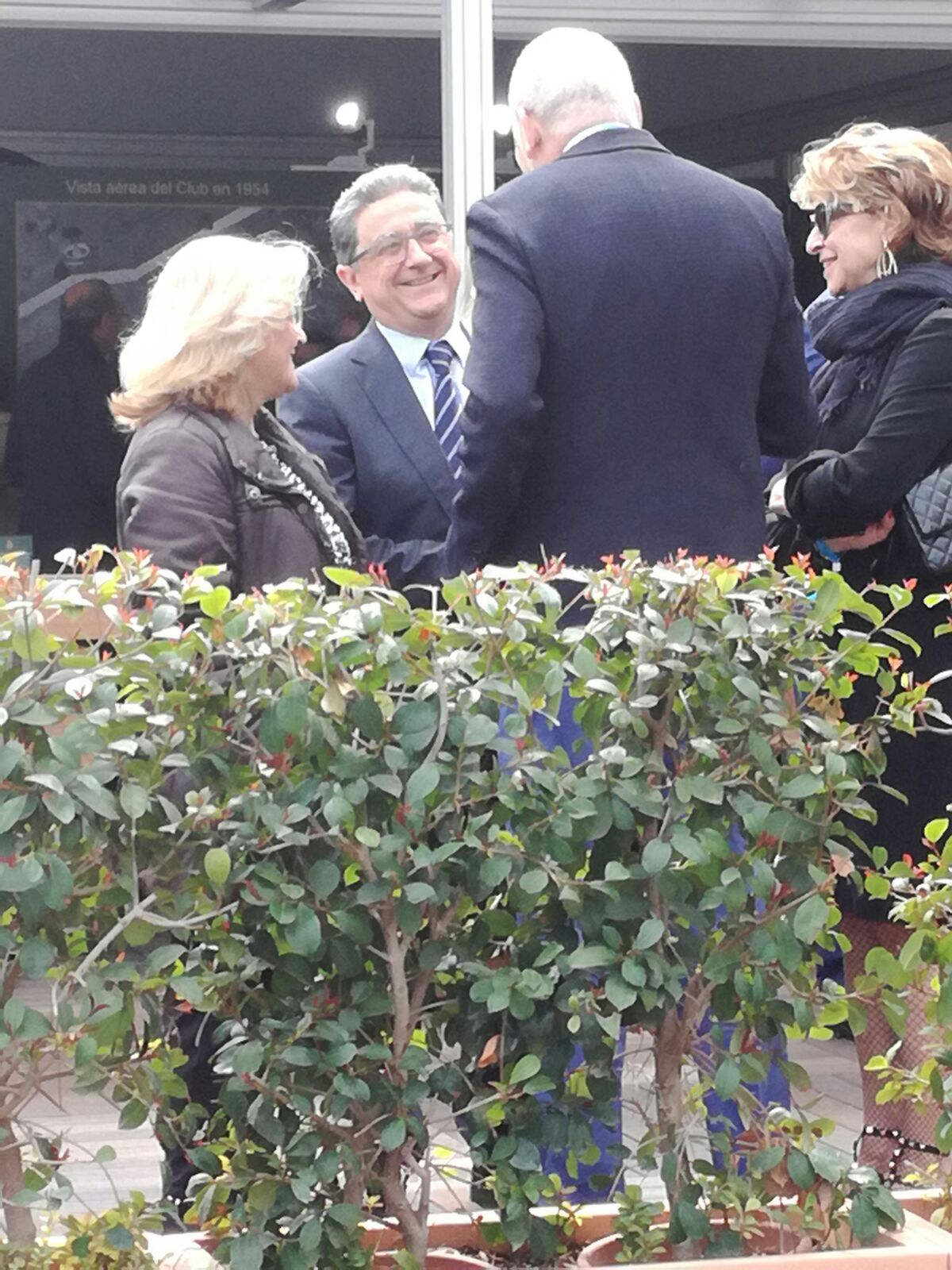 La ausencia de Enric Millo: una tarde de tenis