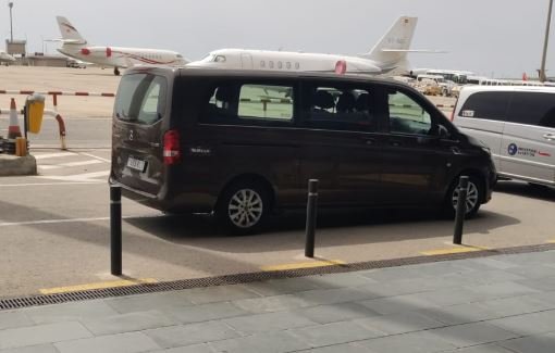 TUIT furgoneta messi aeropuerto prado
