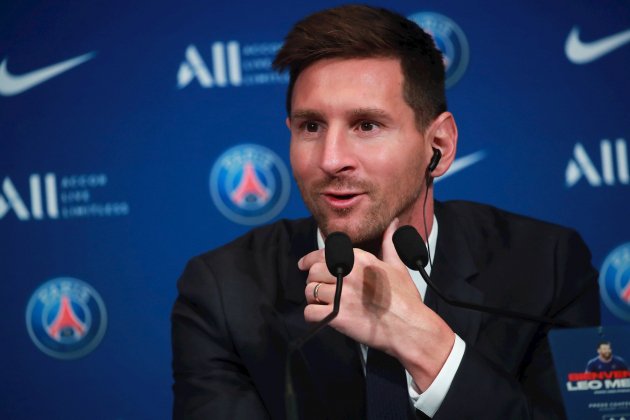 messi rueda de prensa pares, PSG, Francia - Efe