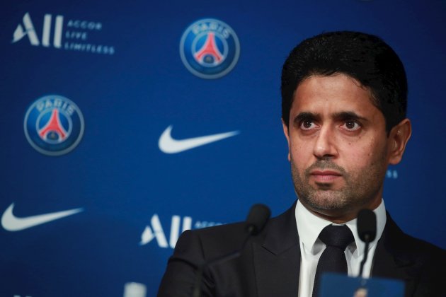 Roda de premsa messi, PSG, Paris, el president Nasser Al-Khelaifi - Efe