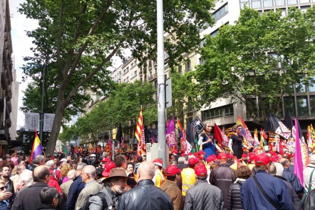 manifestació 1 de maig 2