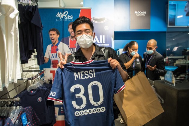 Messi camiseta PSG EFE