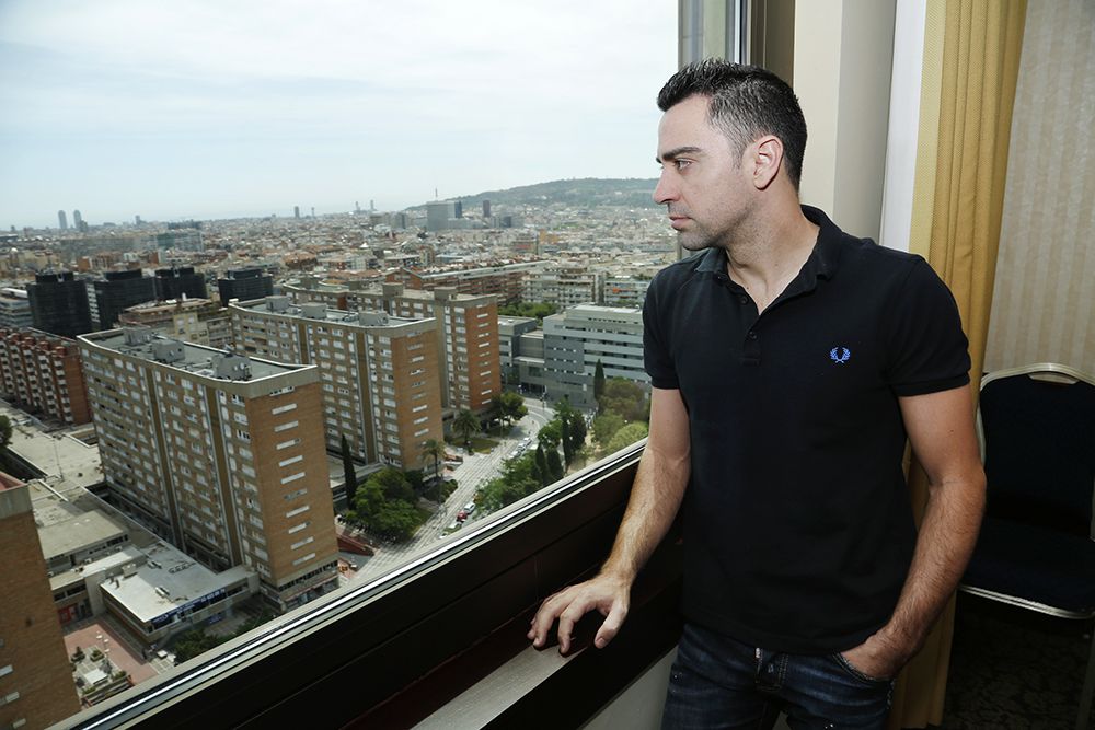 Xavi reitera que el seu objectiu és entrenar el Barça