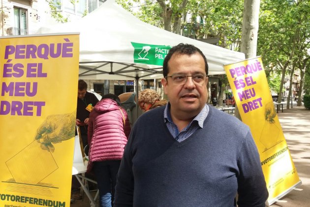 Elena manifestació 1 de maig