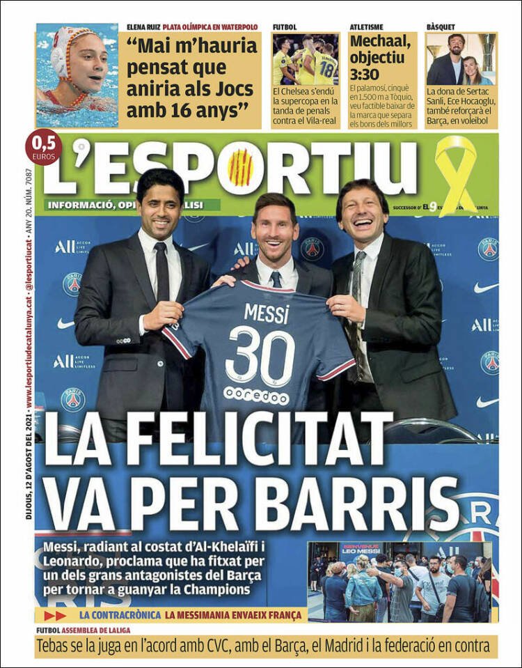 LEsportiu Portada 12 08 2021