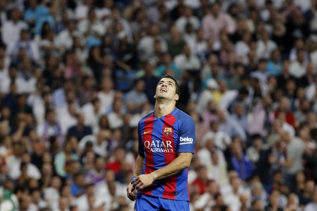 Luis Suarez Madrid Barça Bernabeu EFE