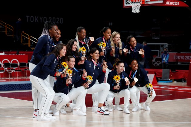 seleccion francia basket femenino bronce jjoo tokio efe