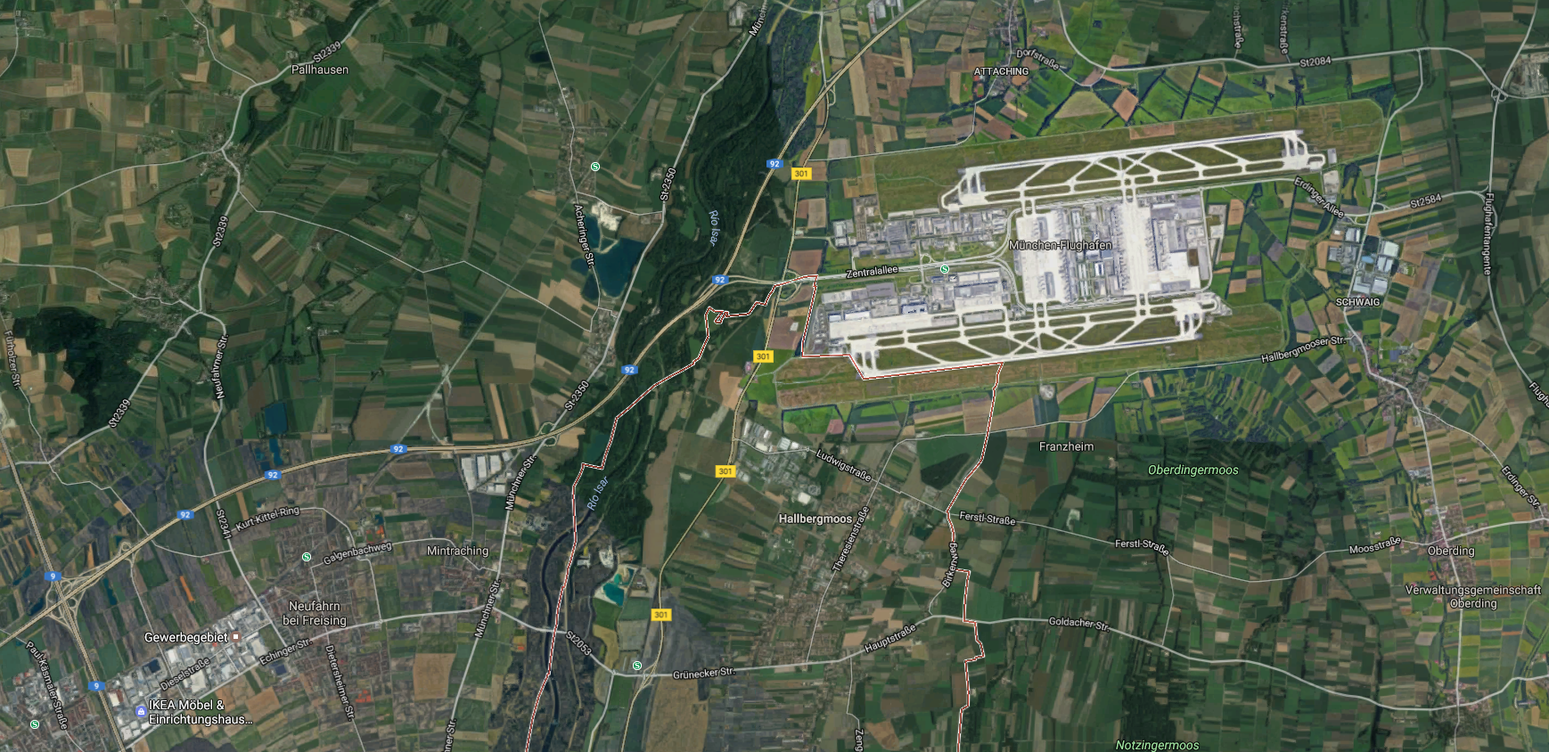 Violen una jove barcelonina prop de l'aeroport de Munic