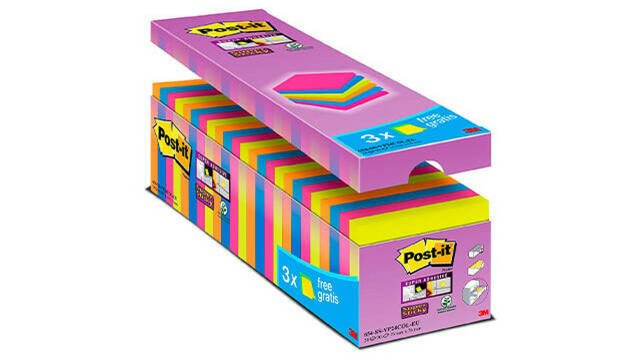 notas adhesivas post it multicolor amazon