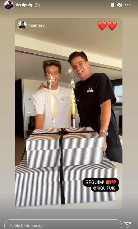 riqui puig aniversari insta