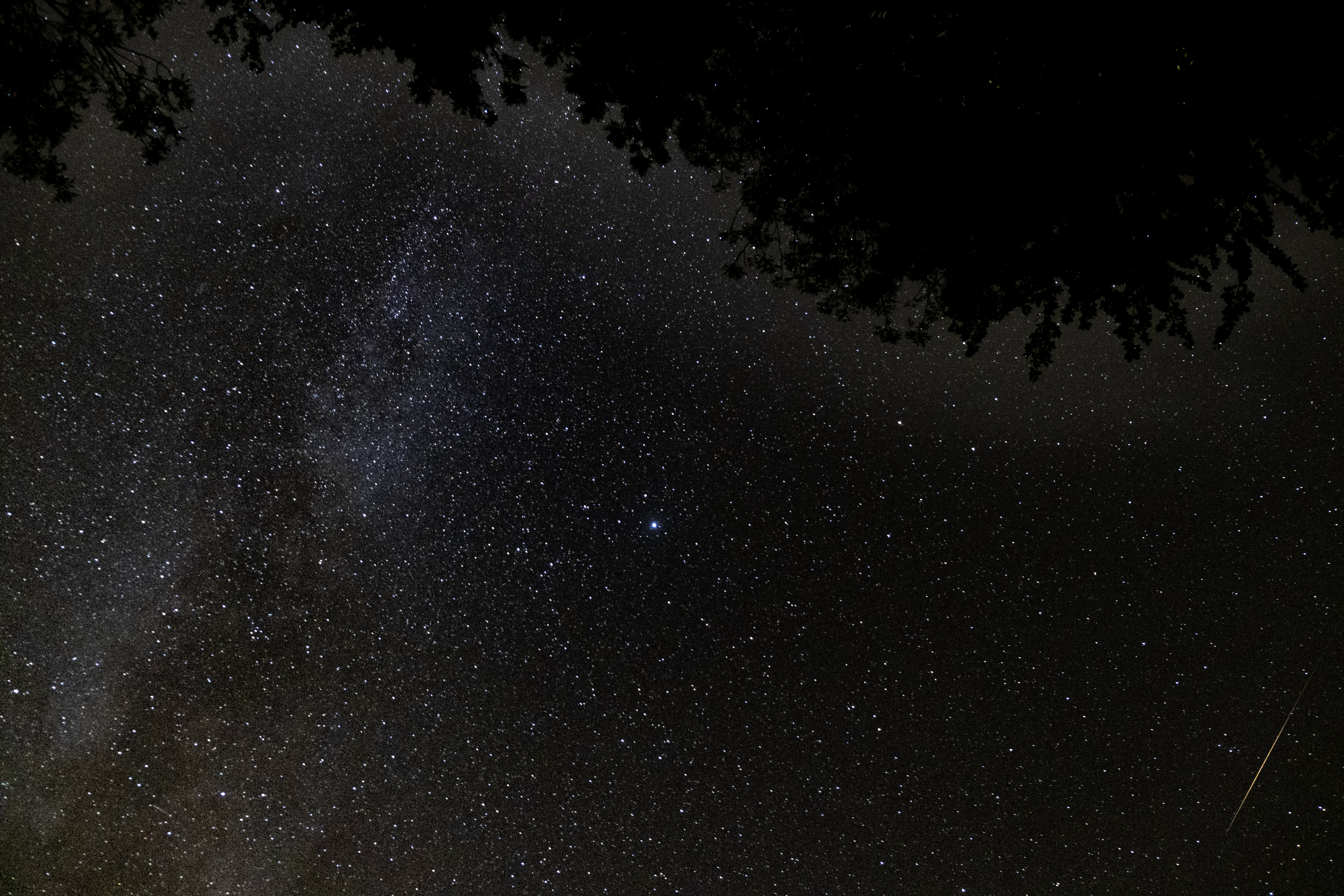 Mantell d'estrelles molt a prop de Barcelona.