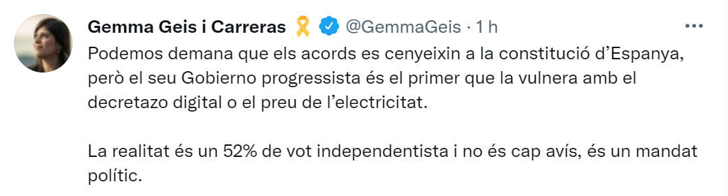 tuit GEMMA GEIS MESA|TABLA dialeg dirigente podemos