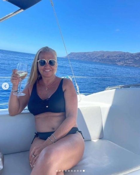 belen esteban yate vino