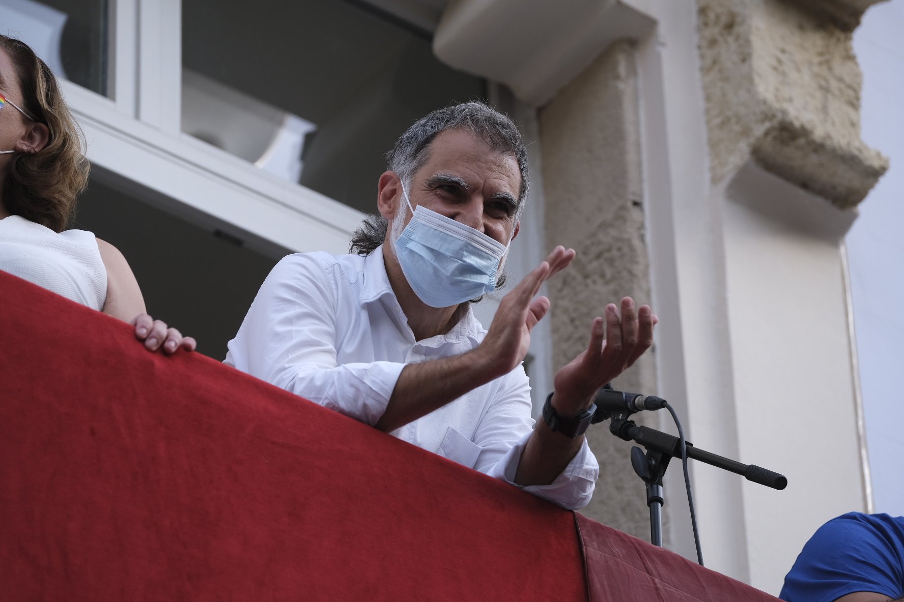 Jordi Cuixart Festa Major Gracia 2021 Covid / Carlos Baglietto