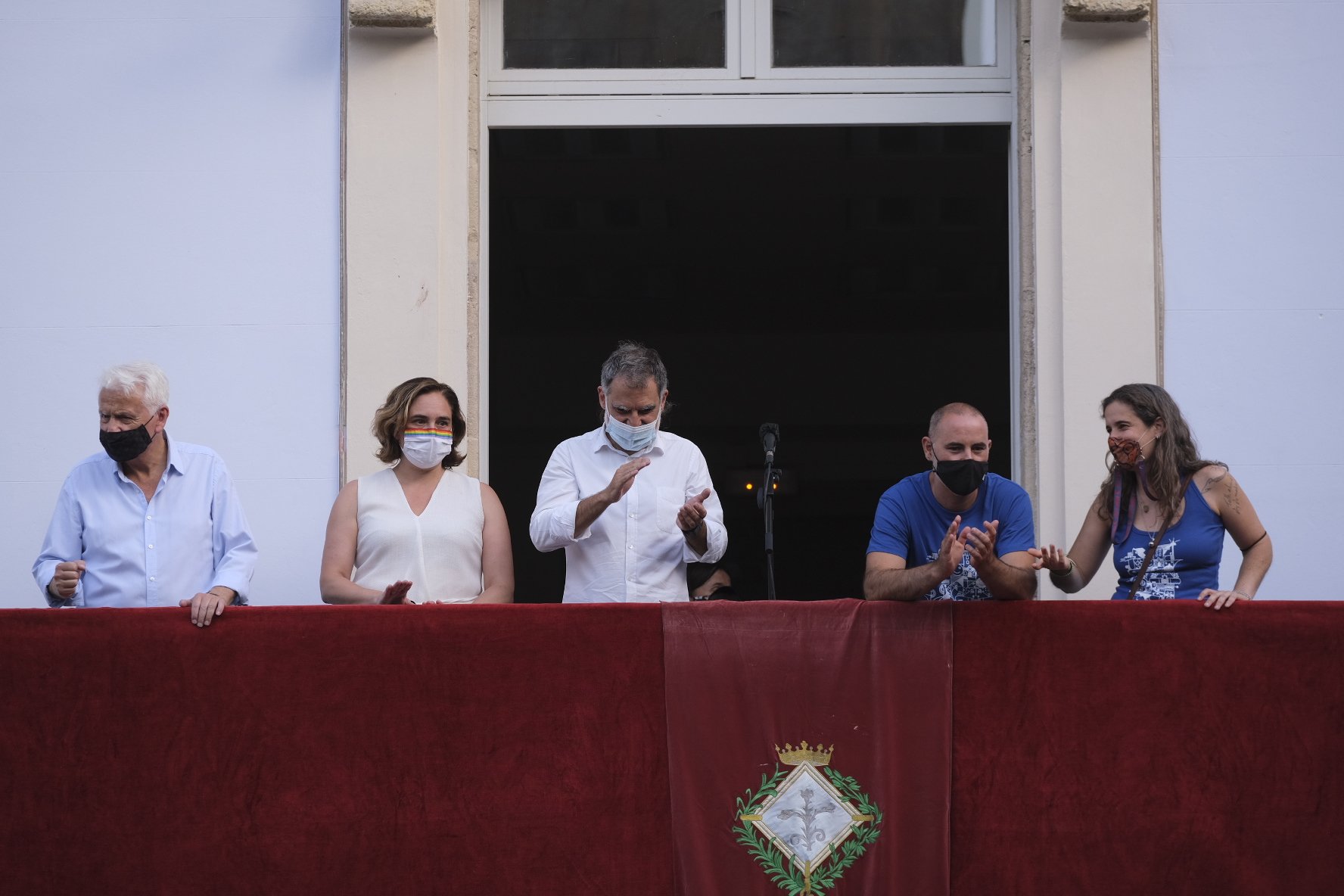 Jordi Cuixart Festa Major Gracia 2021 Covid / Carlos Baglietto