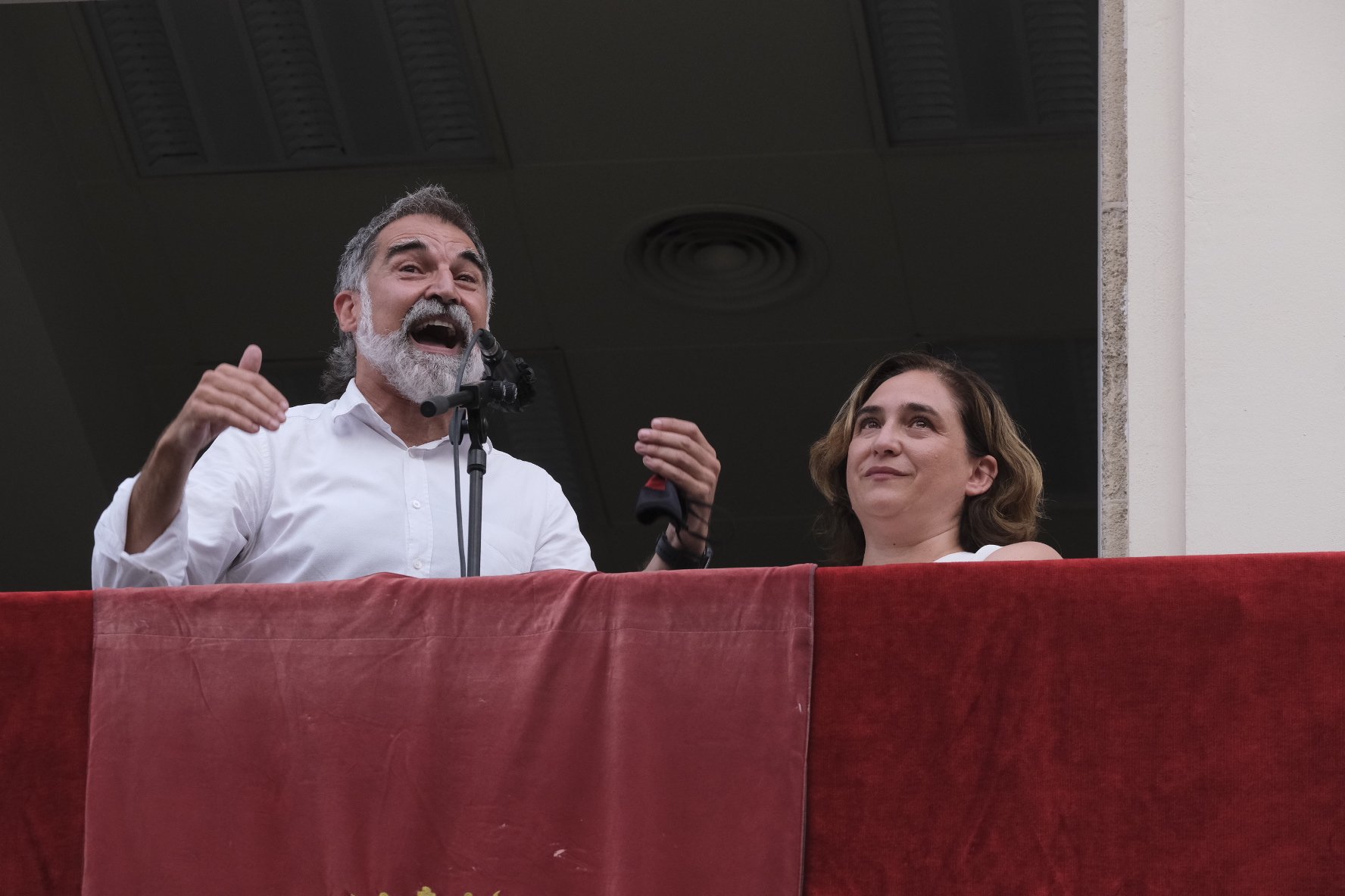 ada colau jordi cuixart festa major gracia Carlos Baglietto