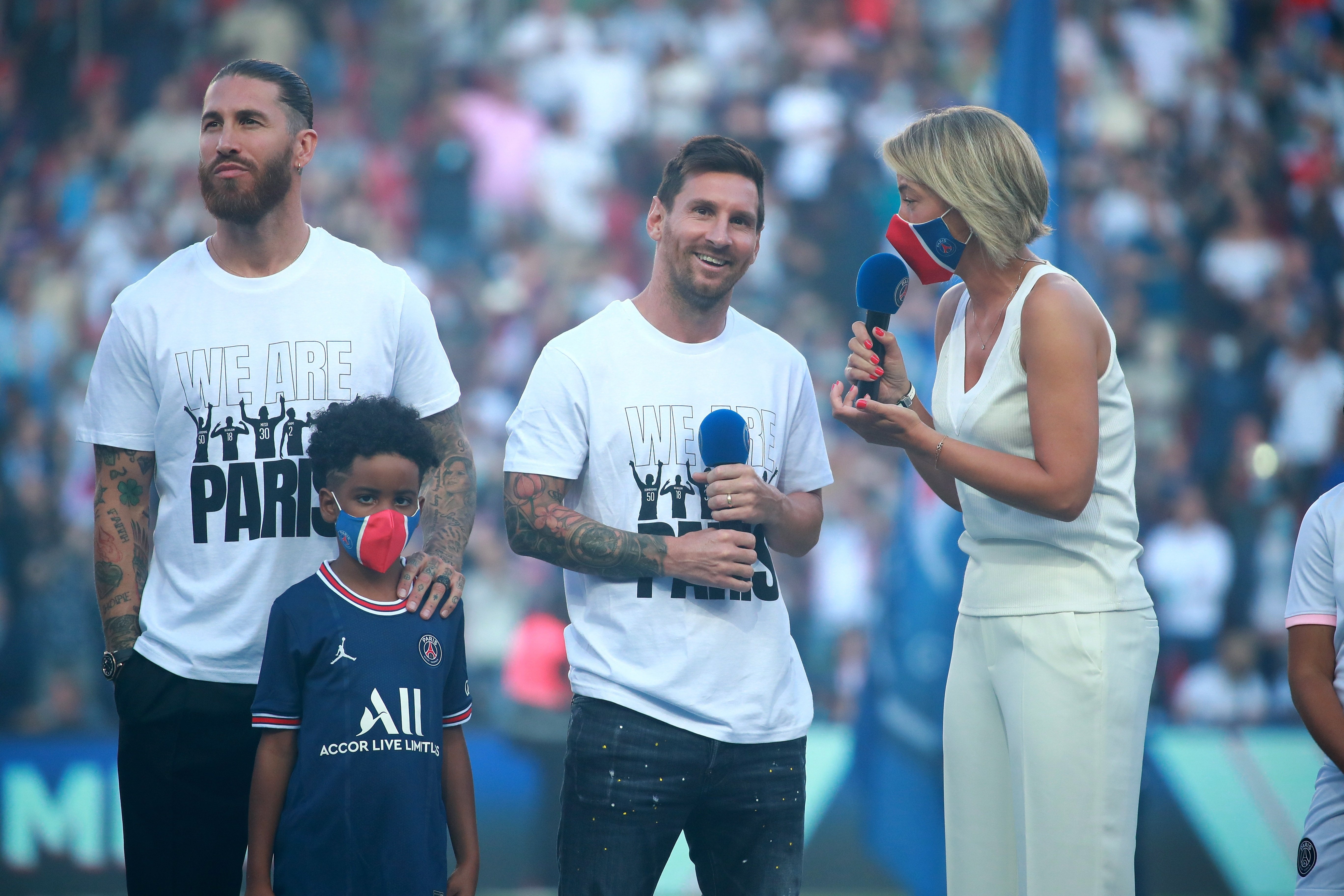 Sergio Ramos, con la ayuda de Messi, pone muy nervioso a Florentino Pérez y al Real Madrid