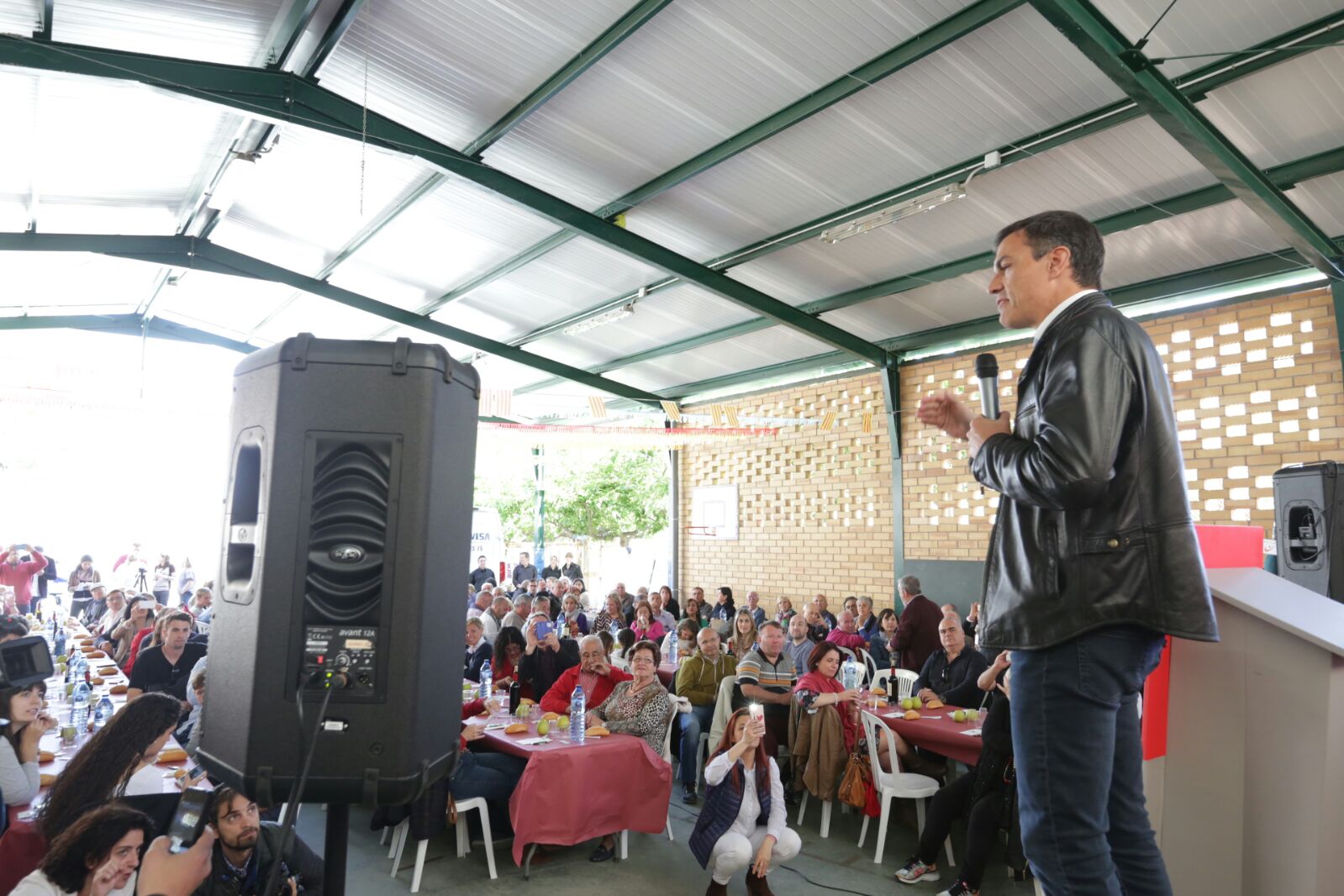 Pedro Sánchez, a Tarragona: "Espanya és una nació de nacions i Catalunya és una nació"