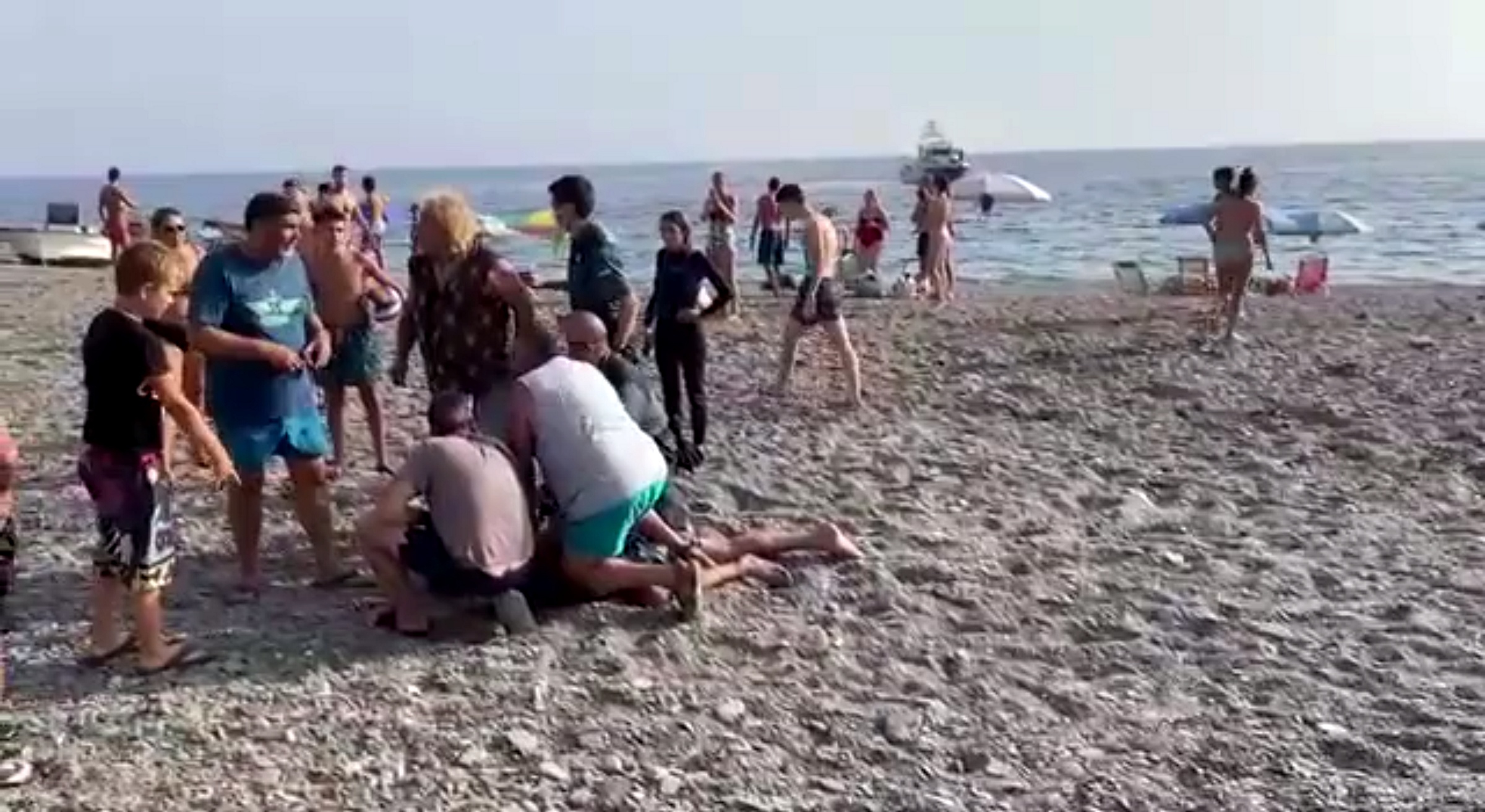 Així han acorralat uns banyistes un narcotraficant (amb 725 quilos d'haixix)